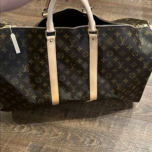 Louis Vuitton Monogram Keepall Bandouliere 55 M41414